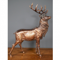 Bronze Effect Stag Ornament