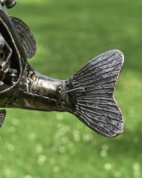 Close up of Recycled Metal Steampunk Fish tail