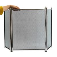Steel & Iron Fireguard To Scale