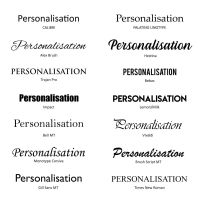 Fonts for Personalisation