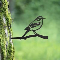 Black Steel Yellow Wagtail Tree Spike