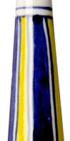 “Stripey Morning” Ceramic Light Pull