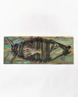 Recycled Metal Sturgeon Wall Art
