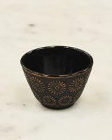 Close up of Cast iron Tea Cup 