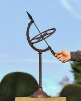 Scale Shot of Rustic Armillary