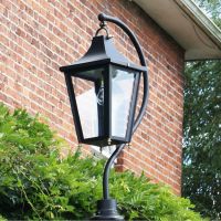 "Lincoln" Swan Neck Lantern in Situ