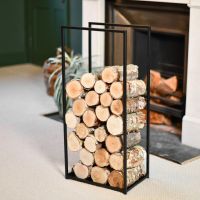 Tall Open Sided Log Holder 