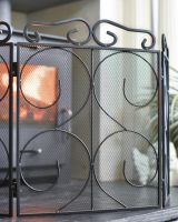"The Antiquitas" Three Fold Fire Guard Front Panel
