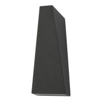  Contemporary Angled Wall Light Finished in an Anthracite Finish
