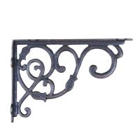 The "Dutch" Ornate Iron Shelf Bracket 23 x 34cm