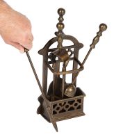Poker Included In The Traditional Fireside Companion Set