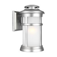 "The Lighthouse" Wall Light in a Painted Brush Steel Finish