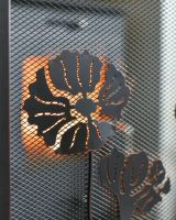 Close Up Of "The Meadow" Antique Fire Guard Flower