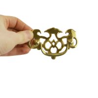 "The Royal" Polished Brass Cabinet Pull Handle