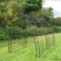 Arched "Spire Inspired" Rose Arch