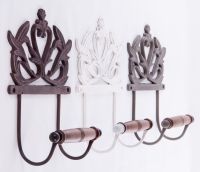  “Rosford Park” Heart Design Toilet Roll Holder