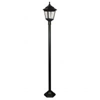 Black Contemporary Lamp Post 