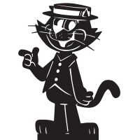 Top Cat Weathervane Top