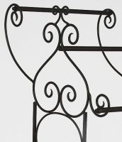 Delphi Hearts Towel Rail Stand With Hearts