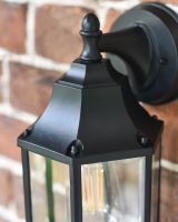 Close up of Top of Hexagonal Wall Light