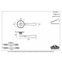 "Emerson" Traditional Antique Brass Lever Door Handle
