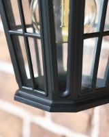 Close-Up of Black Powder-Coated Finish