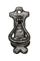 Traditional Black Iron Drop Cabinet Looped Pull Handle