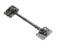 Traditional Black Iron 10" Loose Ring Cabin Hook