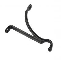 Traditional Black Iron Simplistic Design Hanging Basket Bracket