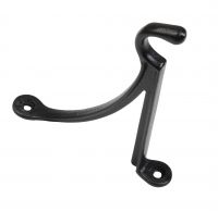 Traditional Black Iron Simplistic Design Hanging Basket Bracket