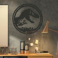 T-Rex Wall Art in Situ in the Office