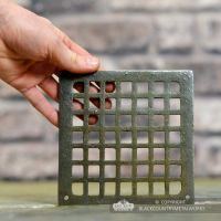 Square Cast Iron Air Cover to Scale