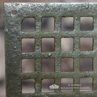 Close-up of the Natural Iron Finish