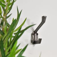 "Deco Decadence" Art Deco Coat Hook in Situ 