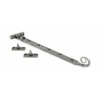 Handmade Monkeytail Window Stay Pewter 12"
