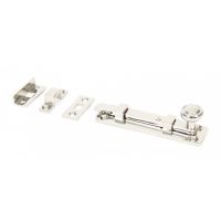 4" Universal Straight Bolt Polished Nickel 