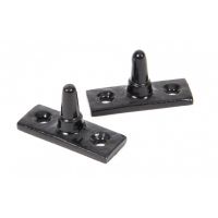Antique Black Scrolled Stay Pins 