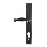 Farmhouse Lever Espagnolette Lock Set Antique Black