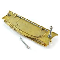 Art Deco Style Horizontal Letter Plate 