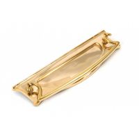 Art Deco Style Horizontal Letter Plate 