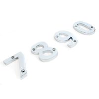 Polished Chrome Numerals