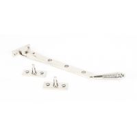 Polished Nickel Reeded Window Stay 8"