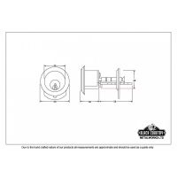 Rim Cylinder Dimensions 