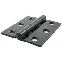 A Pair of Black Butt Hinges in Two Sizes