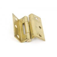 A Pair of Stormproof Hinges in Three Finishes