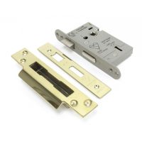 Brass Heavy Duty Sashlock - 2.5" Main View