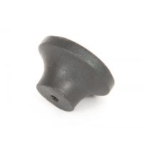 Back View of Steel Beeswax Cabinet Knob - 32mm
