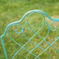 Close up of Green Bistro Set Chair 