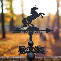 Weathervane with Unicorn Design 