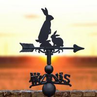 Rabbit & Bunny Weathervane 